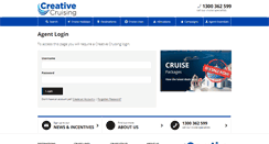 Desktop Screenshot of creativecruising.com.au